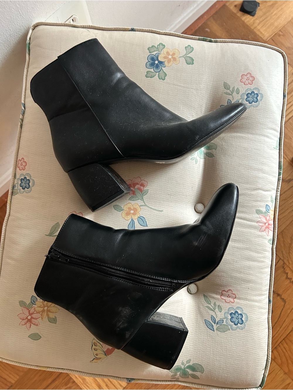 Chinese Laundry Black Heeled Booties